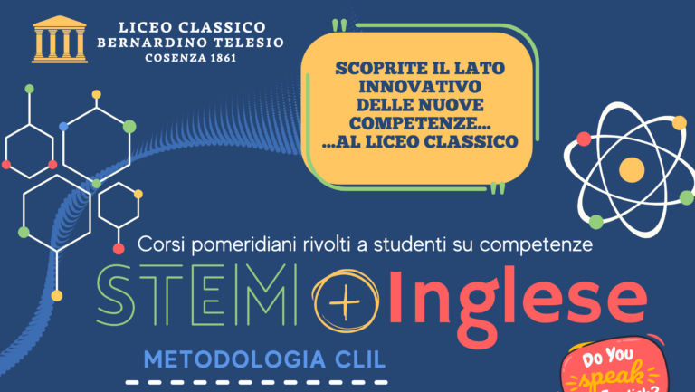 PROROGA TERMINI Avviso di selezione allievi per l’ammissione ai percorsi formativi STEM e Inglese