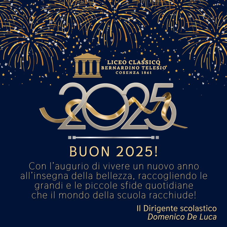 Auguri di un Felice anno nuovo!